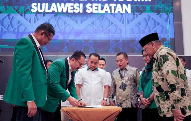 Pengukuhan LPMD KAHMI Sulsel