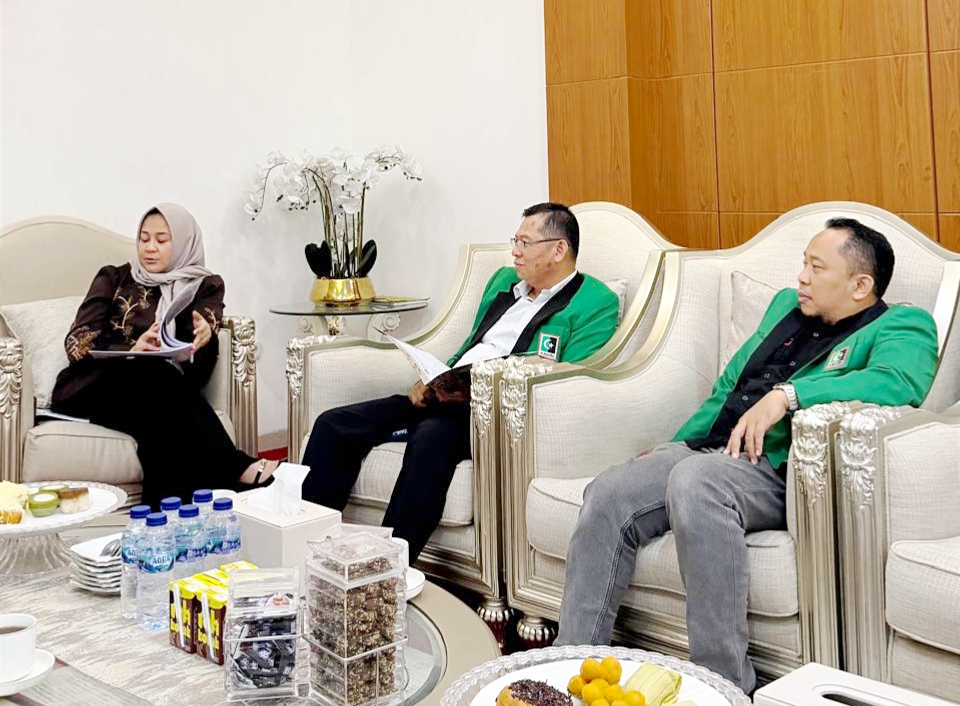 Audiensi KAHMI Sulsel ke Wagub Sulsel